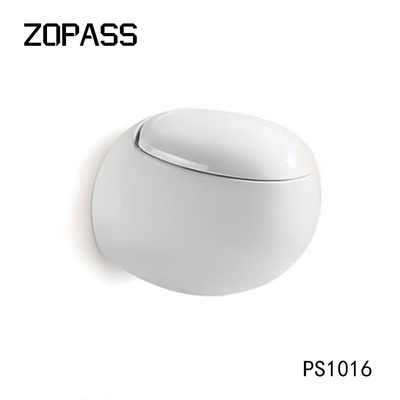 De spaarders Compact Watercloset van Hung Toilet Bowl Space van de ernst Gelijk Muur