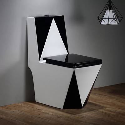 Het gouden Rode Ééndelige Toilet van Siphonic