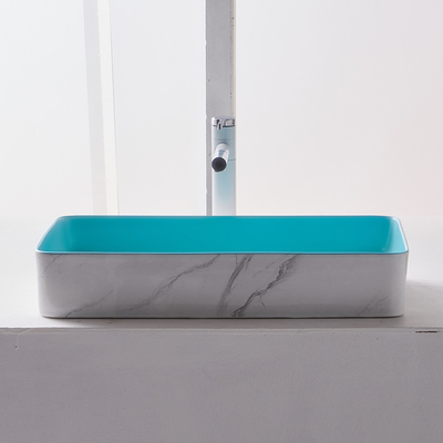 De moderne Countertop Sanitaire Gootsteen van het de Badkamersvoetstuk van het Warenbassin Ceramische