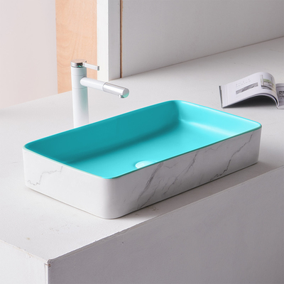 De moderne Countertop Sanitaire Gootsteen van het de Badkamersvoetstuk van het Warenbassin Ceramische