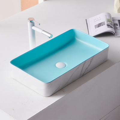 De moderne Countertop Sanitaire Gootsteen van het de Badkamersvoetstuk van het Warenbassin Ceramische