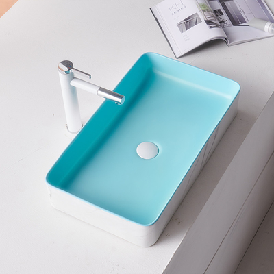De moderne Countertop Sanitaire Gootsteen van het de Badkamersvoetstuk van het Warenbassin Ceramische