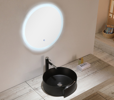 Ovaal Ceramisch Sanitair de Warenbassin Matte Black Bathroom Bowl Sinks van 9L