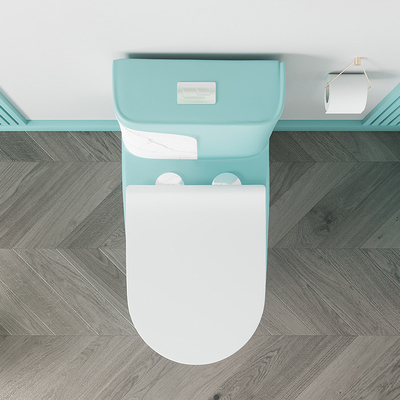 Ééndelig Naadloos Sanitair Warentoilet het Spoelen Debiet	3L 6L