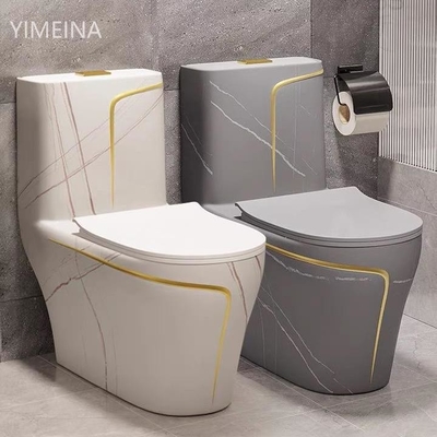 Sifon Spoelende Vloer - opgezet Zwart Wit het Hotelontwerp van de Toilets Val