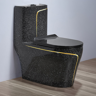 De dubbele Spoelende van de het Toiletkom van Debiet3l 6L WC Ééndelige Structuur