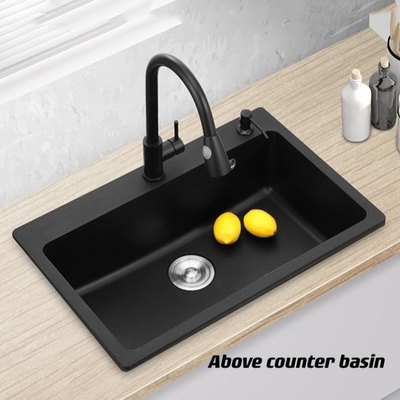 De enige Gootsteen 3D ModelDesign van de Komss201 SS304 Undermount Keuken