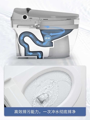 de Vloer van 3L 6L - het opgezette Slimme Spoelen van Siphonic van de Toiletafstandsbediening