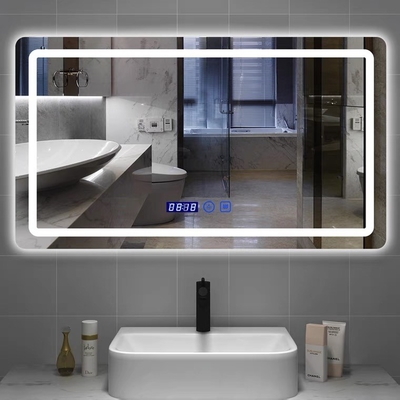 5mm weerspiegelt de Vierkante Rechthoek LEIDENE Badkamers 3 Kleurenmuur Opgezet Type