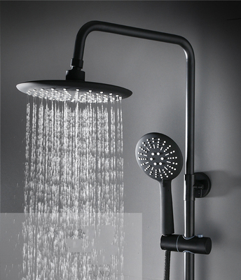 De zwart gemaakte van de de Douche Hoofdreeks van Messings Sanitaire Waren Hete en Koude Regen