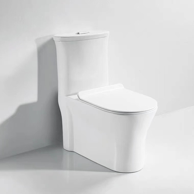 Groene Ceramische Washdown Badkamersstoiletten Vierkant Diamond Shape