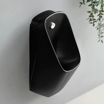 Het Urinoir Autosensor van Matte Black Back Spud Floor het Bevindende Spoelen