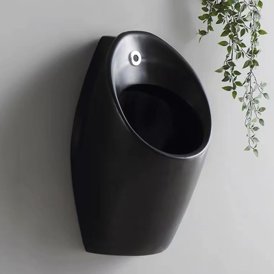 Het Urinoir Autosensor van Matte Black Back Spud Floor het Bevindende Spoelen
