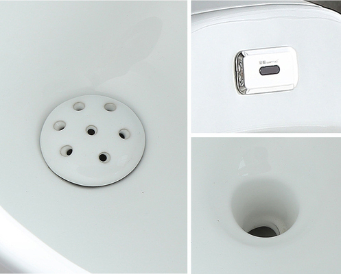 Ernst Spoelende Muur Hung Urinal Bowl Top Spud voor Mannetje of Jong geitje