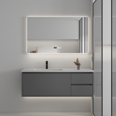 Het hoge van het Meubilairijdelheid van de Hardheidsbadkamers Stevige Houten Materiaal