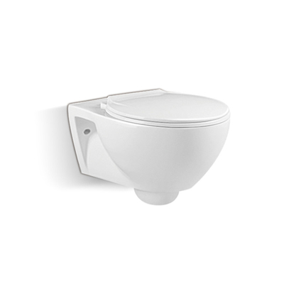 Muur van 3L 6L zette Randloze Ceramische de Val Witte Kleur op van Toiletseat P