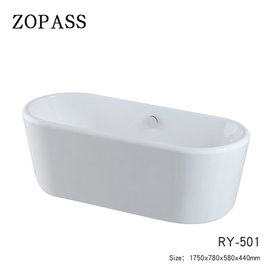 De diep Doorwekende Acryl Vrije Bevindende Douche van de Badkuipen Volwassen Massage