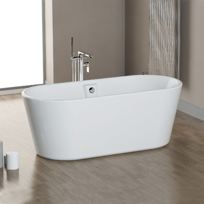 Acryl niet Draaikolk Freestanding Ovale Ton voor het Volwassen Lichaam Doorweken