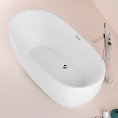 1700*790*580*440mm Freestanding Doorwekende Acrylic Bathtub SPA Draaikolk