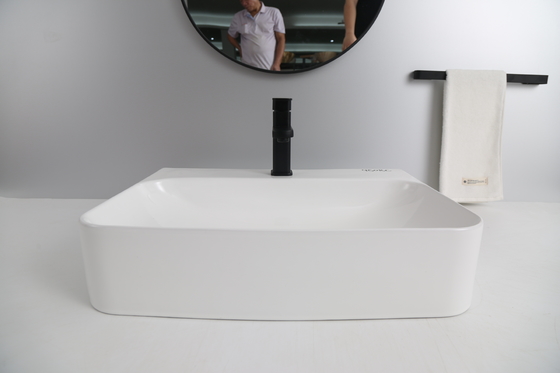 Countertop zette Sanitair Warenbassin voor de Badkamers van het Hotelhuis op