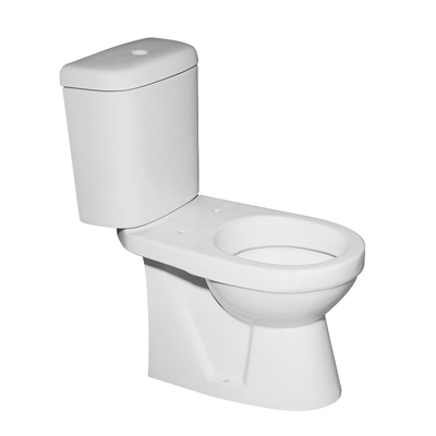 Witte Washdown Dichte Gekoppelde Tweedelige de Val Dubbele Vloed van Toilettenwc S