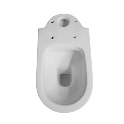 van het het Debiet Tweedelig Dubbel Toilet van 3L 6L de Badkamersbidet van WC Wit