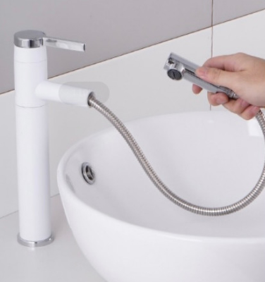 Kies de Handvat Geborstelde Tapkraan van Messings Sanitaire Waren voor Badkamersbassin uit