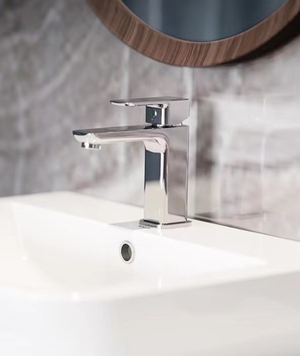 SS304 162*53*159mm het Sanitaire Opgezette Enige Handvat van de Warentapkraan Dek