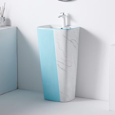 Freestanding van het het Bassinvoetstuk van Badkamers Sanitaire Waren Gootsteen van de het Schipijdelheid