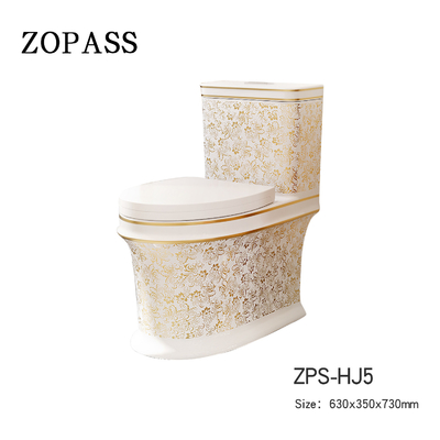 630*350*730mm Siphonic Ééndelig Toilet