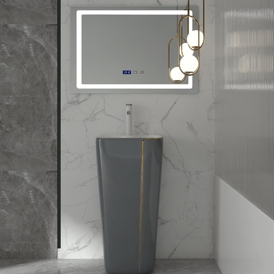 Sanitair de Warenbassin van het luxevoetstuk 12L om Vrije Bevindende Gootsteen