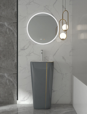 Sanitair de Warenbassin van het luxevoetstuk 12L om Vrije Bevindende Gootsteen