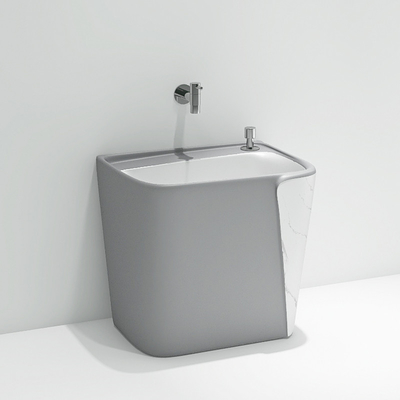 Enige van het de Gootsteen Kleurrijke Toilet van de Gaten Ceramische Zwabber Diepe de Hoogtebassins